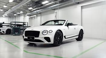 Colour , Weiß Angle , Front 3/4 General , Bentley Mulliner Current Models , Continental GT Convertible , Continental GT Convertible 