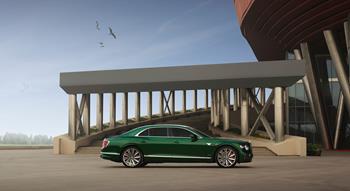 Colour , Verde Image type , Estática Angle , Perfil Lateral General , Bentley Mulliner Current Models , Flying Spur , Flying Spur Speed 