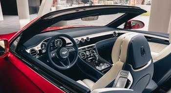 Colour , Schwarz Colour , Weiß Colour , Rot Image type , Stehend Angle , Interieur General , Bentley Mulliner V8 Current Models , Continental GT Convertible , Continental GT Convertible 