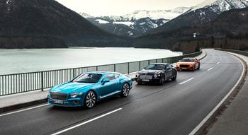 Colour , Orange Colour , Blau Angle , Front 3/4 Current Models , Continental GT , Continental GT 