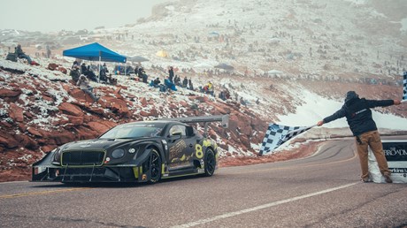 BENTLEY BRINGS SPEED AND SUSTAINABILITY TO PIKES PEAK