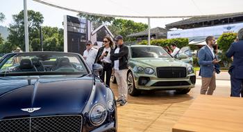 Colour , Green Colour , Blue Image type , Static Angle , Front 3/4 Angle , Front General , Innovation Corporate , Company Corporate , Beyond100 Speed W12 Current Models , Range Current Models , Continental GT Convertible , Continental GT Convertible Speed Current Models , Bentayga , Bentayga 