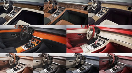 5,000 OPTIONS BEYOND SINGLE WOOD VENEER - INTERIORS TO SUIT EVERY CUSTOMER