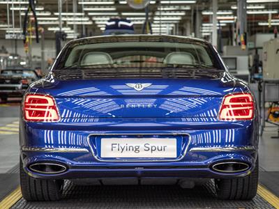 Bentley News 2019 Fertigung Des Brandneuen Bentley Flying Spur