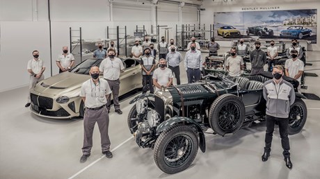 FIRST BACALAR AND BLOWER CUSTOMER CARS HAND-FINISHED BY BENTLEY MULLINER