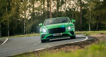 Colour , Green Image type , Action Angle , Front Toy Box , Continental GTC - Apple Green Current Models , Continental GT Convertible , Continental GT V8 Convertible 