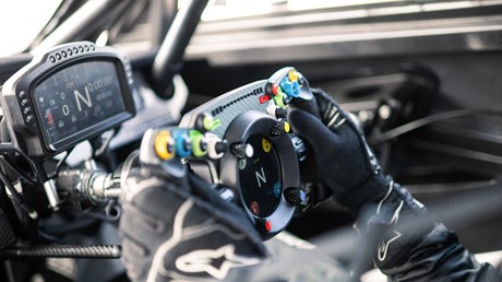 UNIQUE BENTLEY FANATEC STEERING WHEEL DESIGNED FOR BOTH REAL AND VIRTUAL RACING