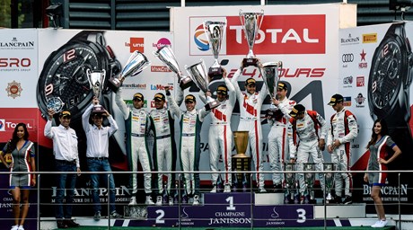 BENTLEY TAKES 24 HOURS OF SPA PODIUM AND BUILDS CHAMPIONSHIP LEADS