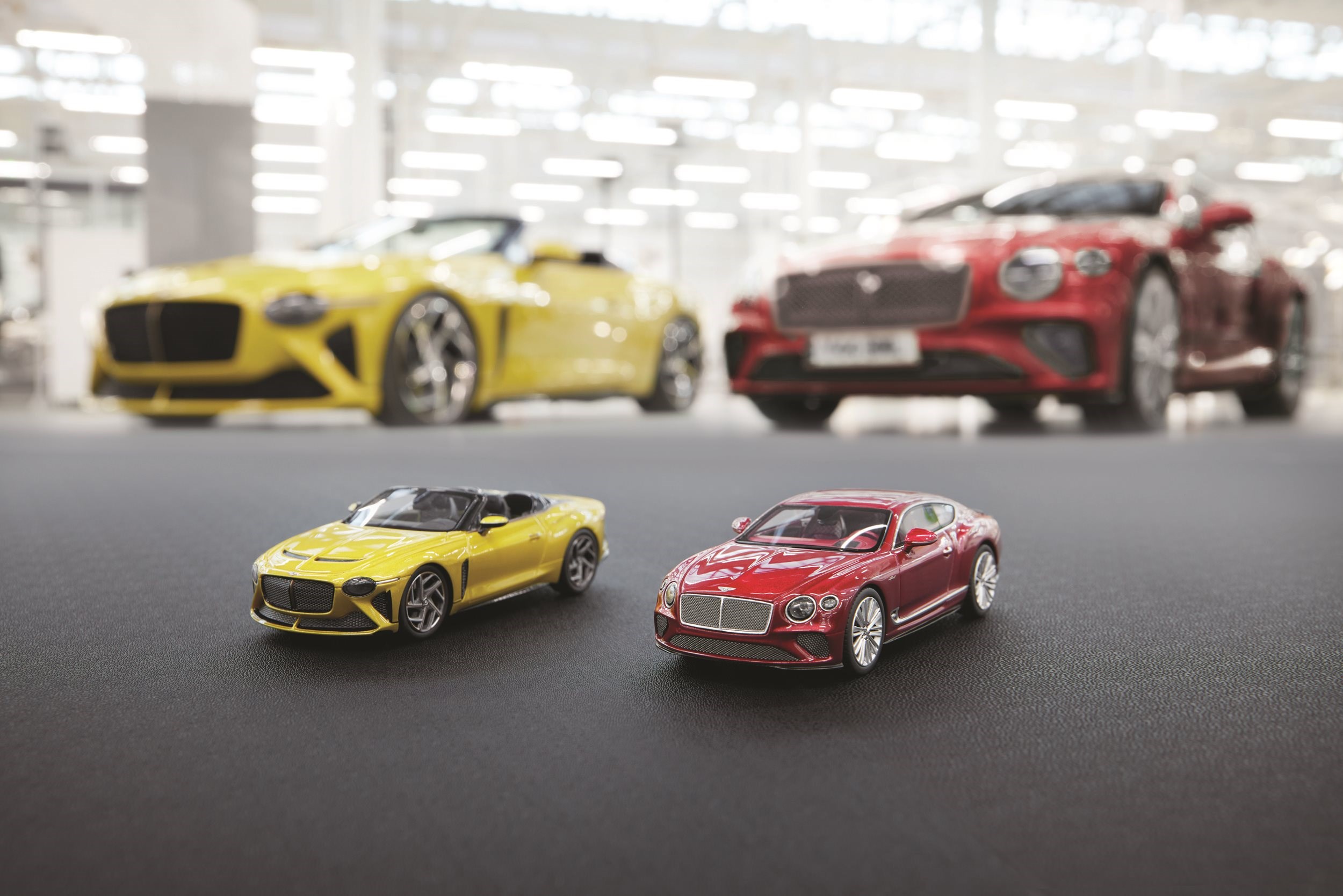 Colour , Yellow Colour , Red Image type , Detail Image type , Static Angle , Side/Profile Angle , Front 3/4 Lifestyle , Bentley Collection Lifestyle , Lifestyle Lifestyle Speed W12 Current Models , Continental GT , Continental GT Speed Current Models , Bacalar , Bacalar Current Models , Bacalar 