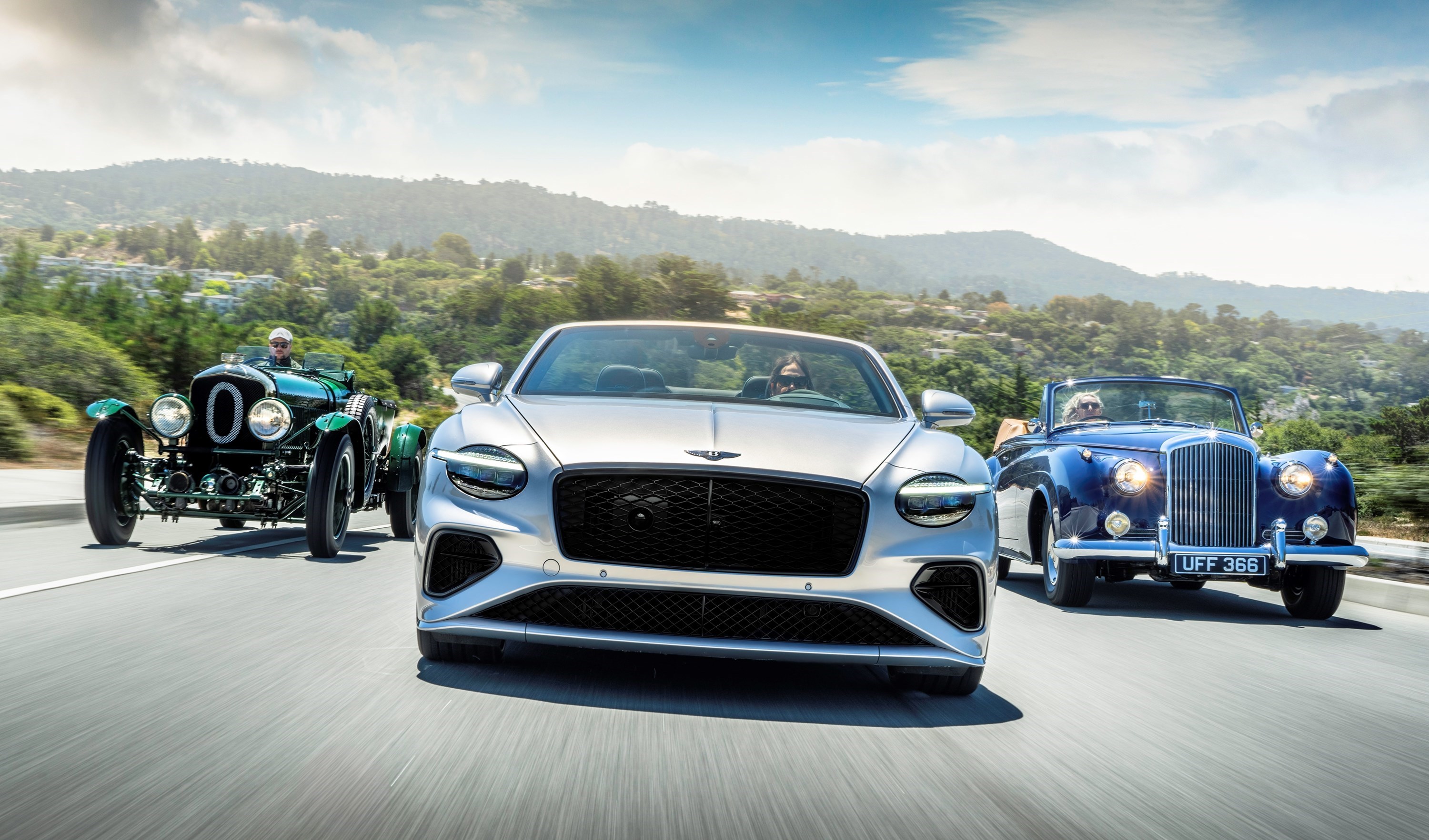 Bentleys old and new grace Monterey Car Week