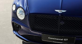 Colour , Blue Image type , Detail Angle , Front V8 Current Models , Continental GT , Continental GT S 
