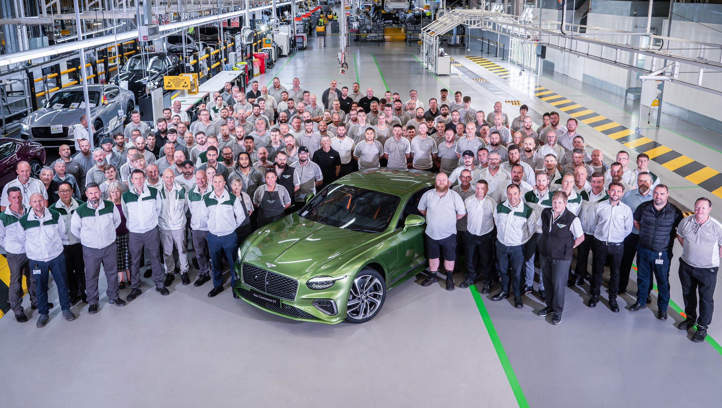 Produktion des Continental GT der vierten generation beggint am Geburtstag des Unternehmensgründers