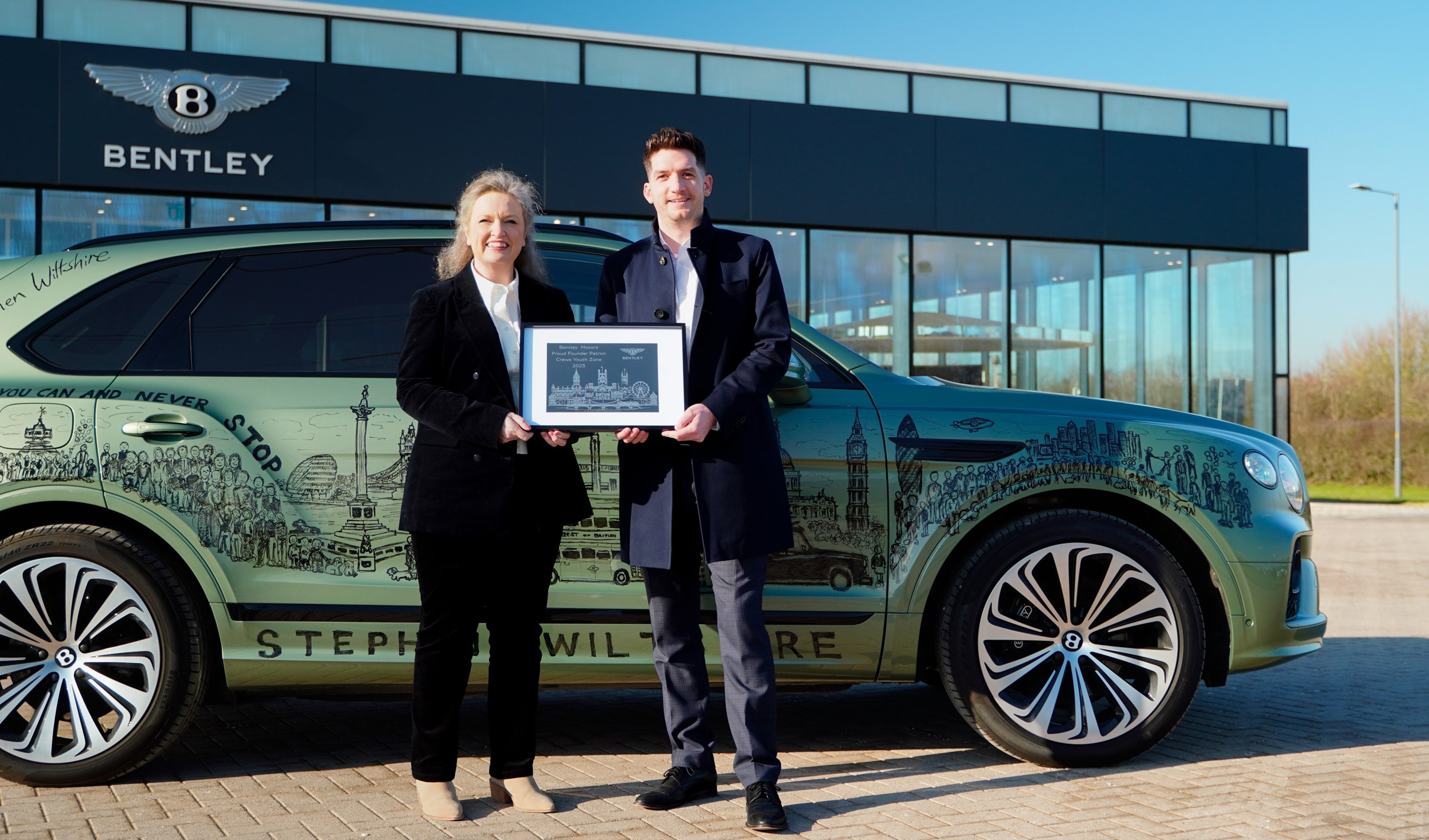 Investment in future generations: Bentley Motors becomes Founder Patron of The Dome, Crewe’s new youth hub