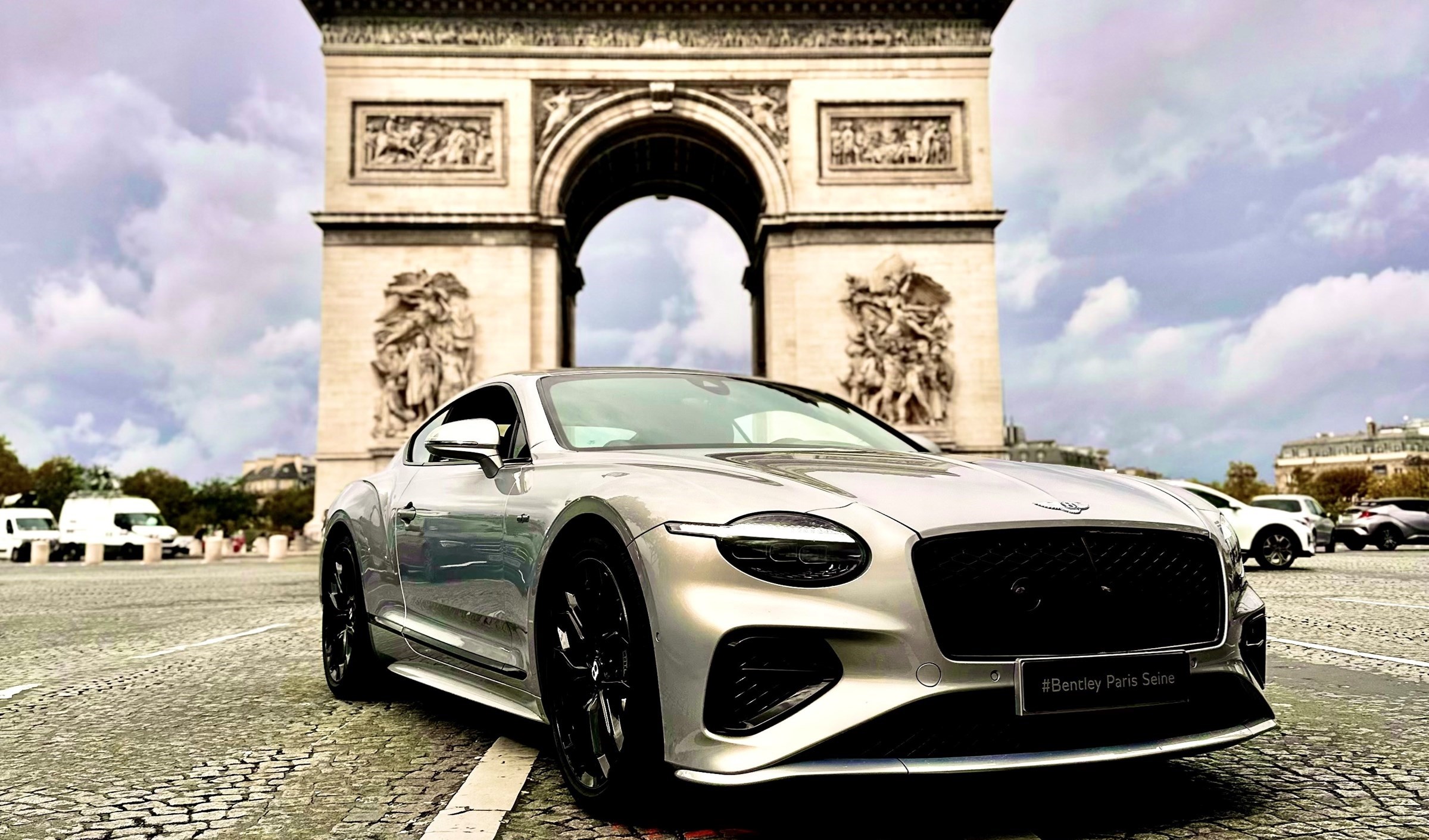 Bentley Paris illuminates City of Light with stunning quartet of cars