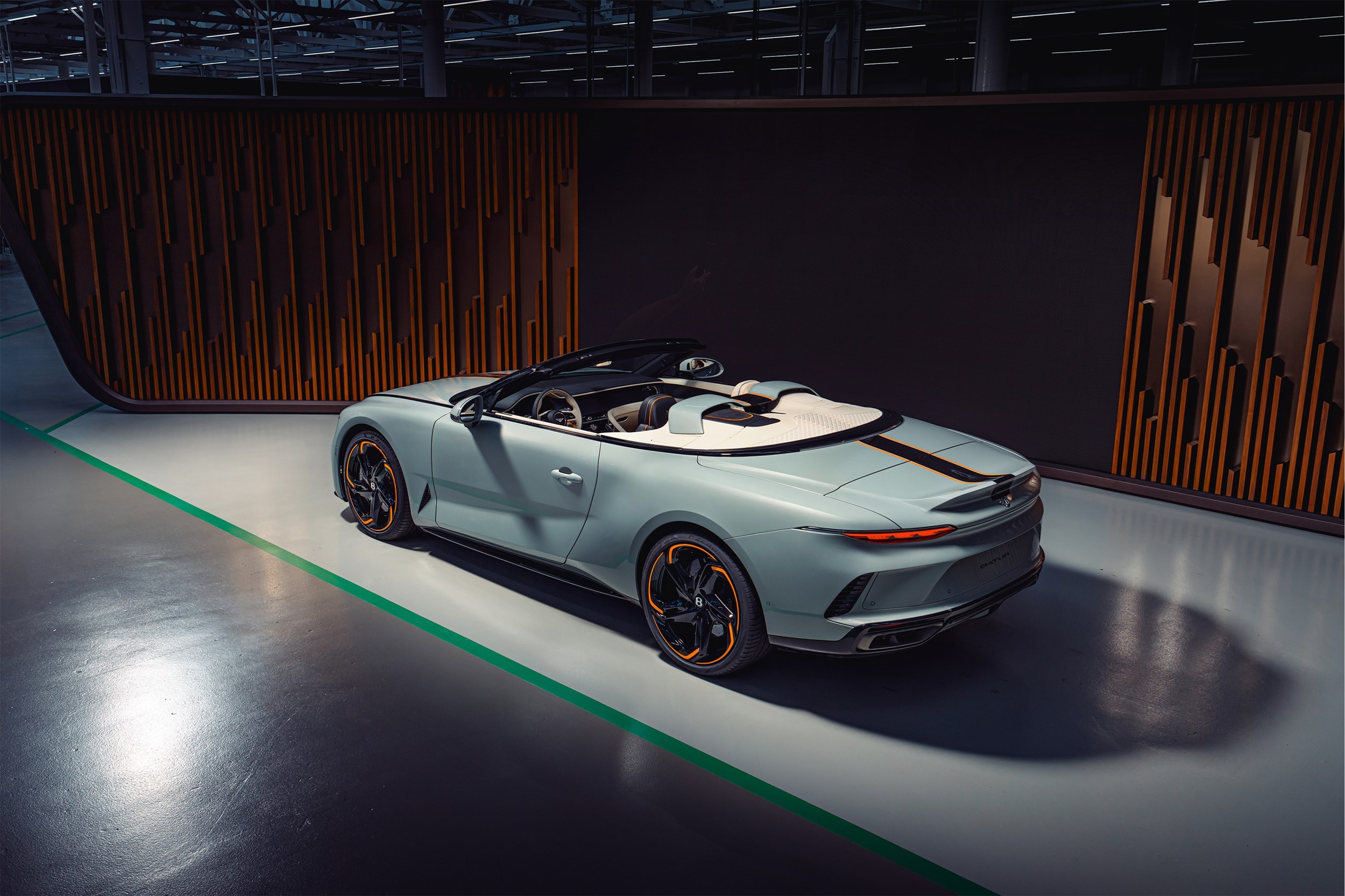 Colour , Blue Image type , Static Angle , Rear 3/4 Current Models , Batur Convertible , Batur Convertible 