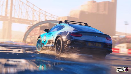THE BENTLEY CONTINENTAL GT ICE RACE CAR IS THE LATEST THRILLING ADDITION TO THE DIRT 5™ GAME