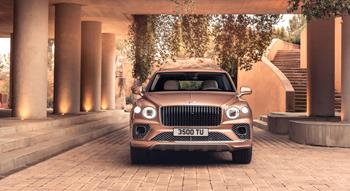 Colour , Rose Gold Image type , Static Angle , Front General , Innovation General , Craftsmanship Current Models , Bentayga , Bentayga EWB Bentayga EWB Model Page Tag 
