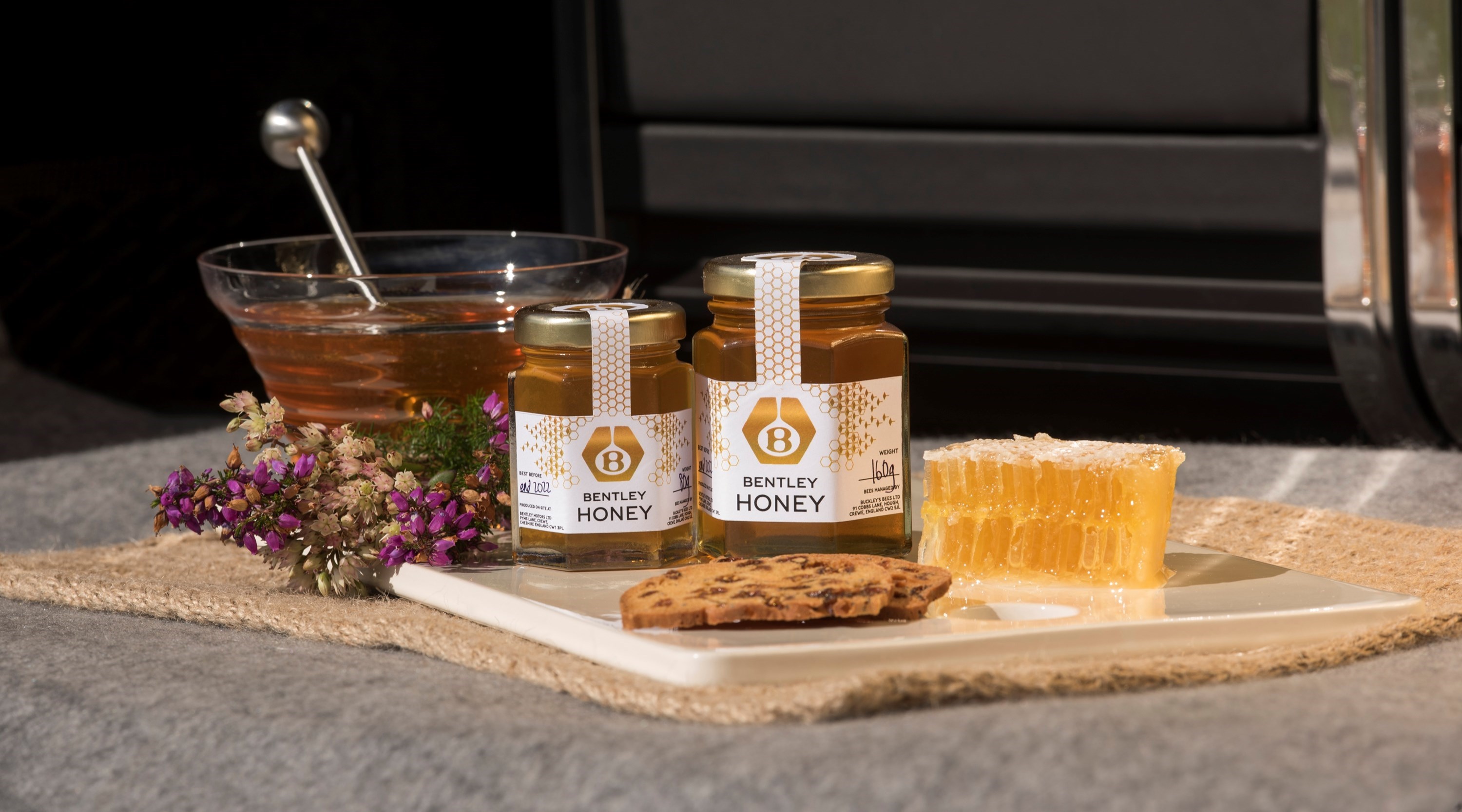 FIRST BENTLEY HONEY HARVEST CREATES A BUZZ
