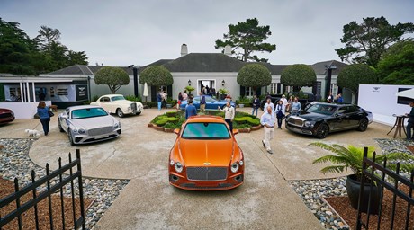 BENTLEY EXPLORES THE PAST, PRESENT AND FUTURE OF LUXURY AT MONTEREY CAR WEEK 2018