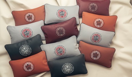 BENTLEY’S CORONATION CUSHIONS - FIT FOR A KING