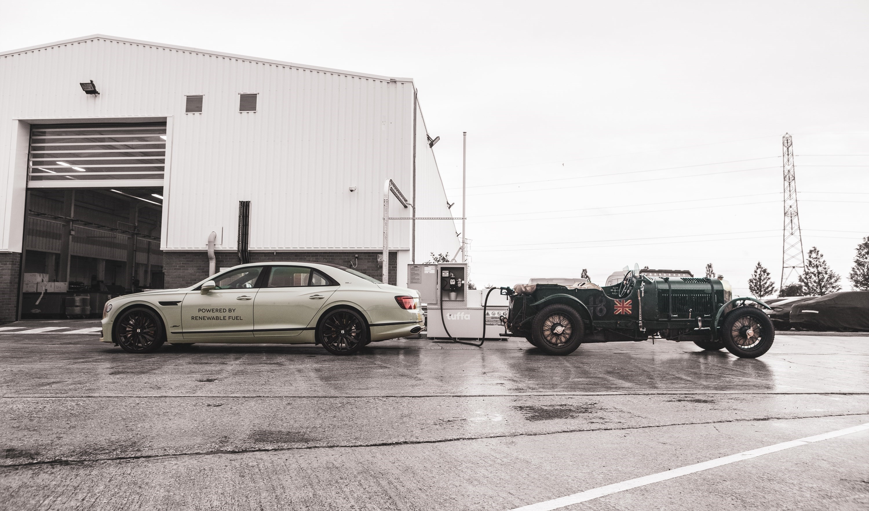 BENTLEY INSTALLS BIOFUEL TANK AT CREWE FACTORY AFTER SUCCESSFUL PERFORMANCE TRIAL AT GOODWOOD