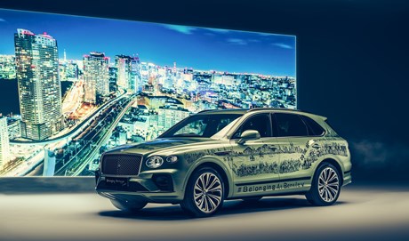 BENTLEY UNVEILS THE ‘BELONGING BENTAYGA’ PAINTED BY STEPHEN WILTSHIRE CELEBRATING INCLUSION