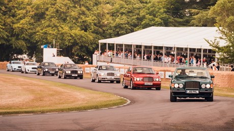 40 YEARS OF TURBO BENTLEYS CELEBRATED AT GOODWOOD