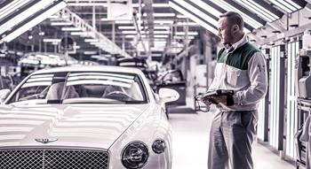 Colour , Weiß Image type , Stehend Angle , Front Corporate , Unternehmen Corporate , Werk Von Bentley Current Models , Continental GT , Continental GT 