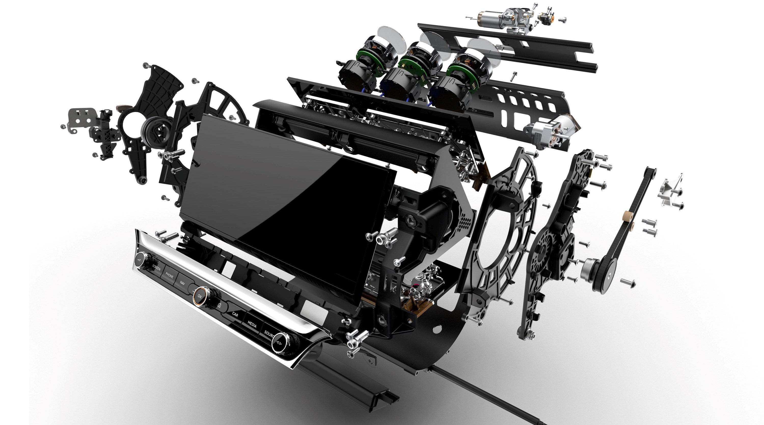 FLYING SPUR IN DETAIL: THE BENTLEY ROTATING DISPLAY