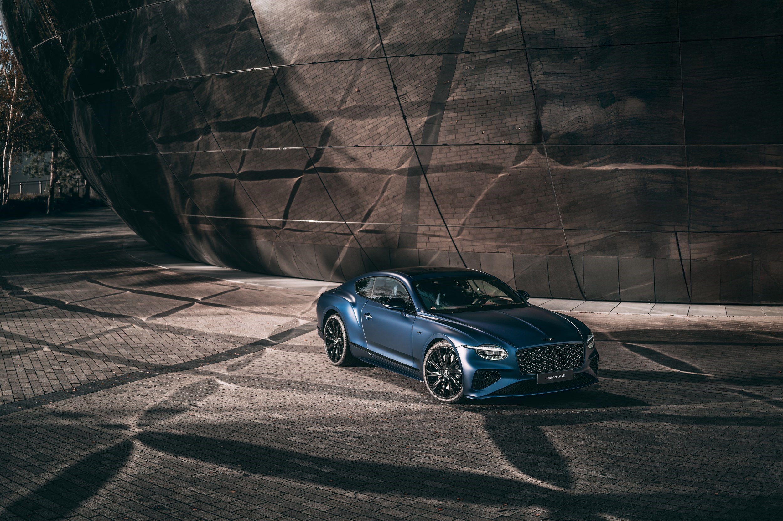 Colour , Blau Image type , Stehend Angle , Front 3/4 General , Bentley Mulliner Current Models , New Continental GT  , New Continental GT 