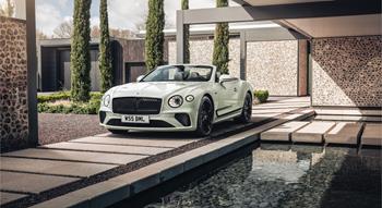 Image type , Statique Angle , 3/4 Avant Current Models , Continental GT Convertible , Continental GT Convertible 