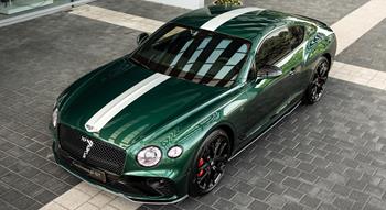 Colour , Vert Image type , Statique Angle , 3/4 Avant General , Bentley Mulliner Current Models , Continental GT , Continental GT 