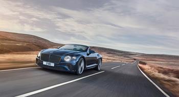 Colour , Blue Image type , Action Angle , Front 3/4 Current Models , Continental GT Convertible , Continental GT Convertible Speed Continental GT Convertible Model Page Tag , Continental GT Convertible Speed Model Page Tag 