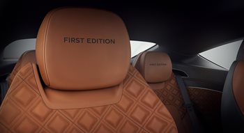First, Continental, Continental GT, GT, Orange, first edition, embroidery, headrest
